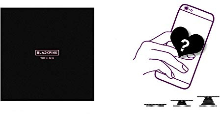 Blackpink 1st Full Album The Album (Version 1) (Incl Mobile Grip Holder, Transparent Photocard Set)