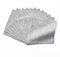 Solino Home Athena Cocktail-Servietten, 100 % reines Leinen, 15,2 x 15,2 cm, 12 Stück, handgefertigt, maschinenwaschbar, Hellgrau