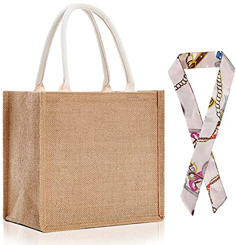 KangBaz Jutetasche Shopper 12.2x9.84x3.93in,Jute Personalisiert Bag