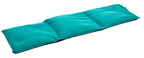 TERMOSAK Bouillotte sèche, 45x14 coussin chauffant eco chaud/froid, avec de graines de soja vert haute durabilité et lavande, sac thermique pour micro-ondes/congélateur. (008, 45x14)