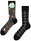 Dedoles Chaussettes Unisexe Homme Femme & Enfants beaucoup designs amusants gauche droite différent, couleur: Noir, motif: Fête de bière (bambou), taille: 35-38