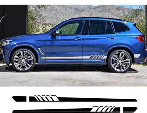 2 Stück Auto-Seitenaufkleber, Auto-Tuning-Zubehör, für B=MW x5 e70 e53 f15 x3 f25 e83 x6 f16 e71 x1 f48 e84 x2 x4 f26 x7 m2 m3 m4 m5 m6