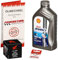 Öl & Ölfilter für Honda Monkey 125, 2022-2023 (JB03), Ölwechsel Set, Shell 10W-40 Motoröl + ORIGINAL Filter + Dichtring(e)