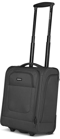 REDOLZ Underseater Cabin XS-Handgepäck-Trolley mit 2 Rollen & Liquid-Bag | 34 x 20 x 43 cm | Weichschale für Damen & Herren | leicht 1,9 kg (Essentials 12)