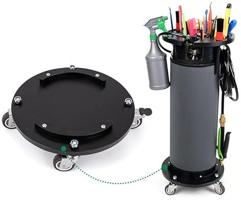 FOSHO Caster Wheels Sprayer Base for Lawn & Garden Water Spray Bottle, Car Detailing Tool for Heavy-Duty Pump Pressure Sprayer