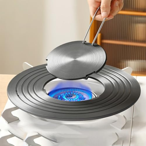 Heat Diffuser For Gas Stove, 36Cm Aluminum Gas Stove Diffuser, Simmer Plate For Simmering And Slow Cooking, Thawing Plate, Provides Uniform Distribution Of Heat