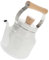 Cabilock Bollitore Giapponese Bruciatore Teiera Vintage Smaltata Teiere Per Stufa Bollitore Elettrico Per Il Tè Bollitori Da Cucina Per L'acqua Bollente Bollitore Per Il Tè Di Legno Bianca