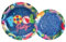 PARTY GO Set di piatti di carta per feste estive, 50 pezzi, piatti da spiaggia, per feste, inclusi piatti da 23 cm, piatti da dessert da 18 cm, per 25 getti per feste di compleanno con tema spiaggia
