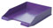Conipa® - Briefablage DIN A4 lila (stapelbar) - Ablagefächer & Dokumentenablage für Schreibtisch - Ablageboxen & Bürobedarf für Briefe & Dokumente - Papier-Ablage Organizer (Lila, 10 Ablagen)
