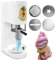 Gewerbliche Eismaschine, 28–30 l/h Leistung, 80-W-Softeismaschine, 420-ml-Zylinder, für Restaurantbars