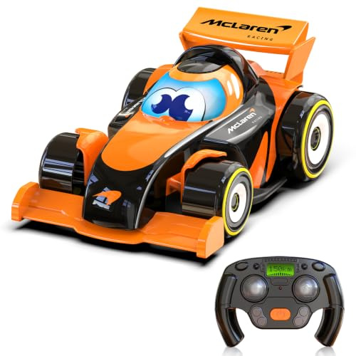 AEROQUEST McLaren Racing Modellauto Cartoon Ferngesteuertes Auto ab 2+ Jahre Jungen McLaren Formula Rennauto Spielzeug Modell und Geschenk für Kinder Erwachsene Motorsport Fan Geburtstagsgeschenk
