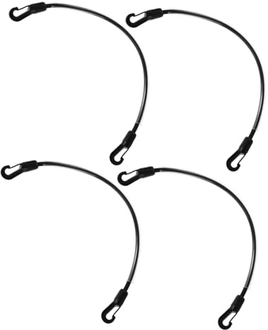 DOITOOL 4 Stück Elastische Beingurte für Pferdedecken Doppelten Clips Dehnbar und Langlebig Geeignet für Leichte Winter pferdedecken Sicheres Pferdezubehör