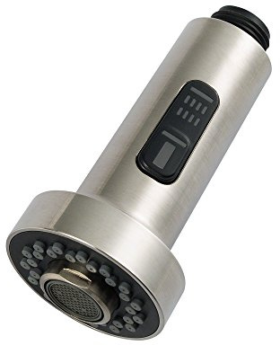 Kraus Dual Function, Pull-Out Spray Head for Kitchen/Bathroom Faucet Replacement Part in Stainless Steel/Brushed Nickel