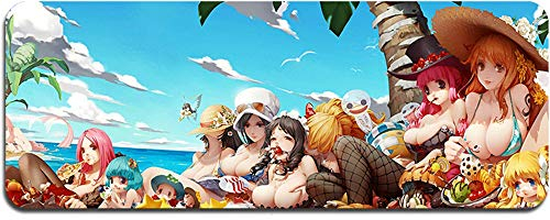 Overwatch großes Mauspad - wasserdicht und rutschfest (6, 800 * 300 * 3MM/31.5 * 11.7 * 0.12inch)