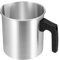 Wowlela Olla para hacer velas, Olla para fundir cera de 1.2L con mango resistente al calor, Jarra para hacer velas de construcción de aluminio, Suministros para hacer velas