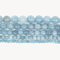 Natürliche Steinperlen Aqua Chalcedon Lose Runde Perle, um Schmuck Armbänder herzustellen, Armbänder Nähen DIY Zubehör 4-12mm-H7373._4mm ca. 92 stücke