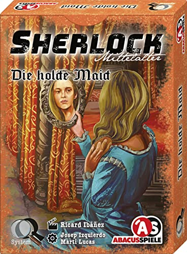 ABACUSSPIELE 48214 - Sherlock Mittelalter - Die holde Maid, Krimi Kartenspiel