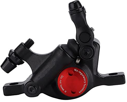 Keenso Pinza de Freno de Aceite de Scooter eléctrico, Pinza de Freno de Disco Negro Modificación de Ciclismo de Scooter eléctrico X-Tech Scooters eléctricos