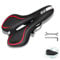 Cloud Comfort Speed 2.0 Sattel Herren Fahrradsattel Bequem Weich Memory Schaum Radsattel Mit Rotem Warnstreifen Cityradsättel Mountainbikesättel für Damen Kinder
