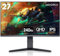 KOORUI Gaming Monitor 27 Pollici - Schermo WQHD PC, 240Hz, 1ms, Adaptive Sync, Gsync Compatibilità (2560x1440, HDMI, DisplayPort, HDR 400), Nero