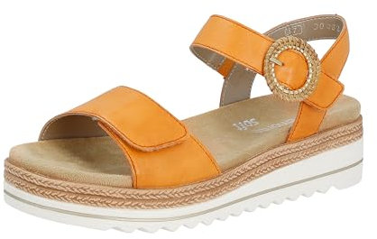 Remonte Femme D0q52 Sandale, Mandarine 38