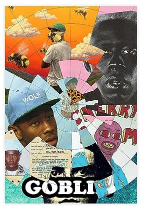 BSapp Tyler The Creator Alben Covers Poster Leinwand Poster Wandkunst Dekor Druck Bild Gemälde für Wohnzimmer Schlafzimmer Dekoration 30 x 45 cm