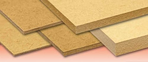 MDF Board Furniture Panel, MDF 9mm Thickness, Choose Your Panel Size Versatile Alternative to Cut To Size Crafts Hobby Sheets (2, 610mm x 610mm, 2 ft x 2 ft)
