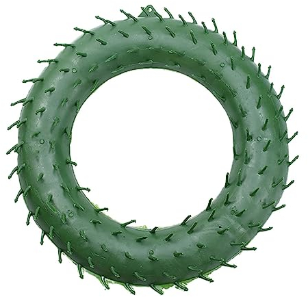 TOPPERFUN Kunststoff Weihnachtskranz DIY Steckkranz Blumen Rebenkranz Zum Selbermachen Kreatives Wreath Making Material Dekoration Für Innen Und Außen Wie Garten Flur Terrasse