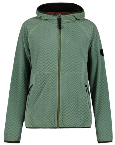 ICEPEAK Agran Fleece Jacke Kapuze weiß