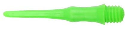 HJIAMA 200 Stück Softdart Spitzen, Dart Spitzen Soft 2BA, Ersatz Dartspitzen Kunststoff Grün, Dart Zubehör für Amateur-Dart