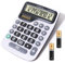 YEBMoo 12 Digit Desktop Calculator with Large LCD Display and Sensitive Button, Dual Solar Power and Battery, Standard Function for Office (YE8898)