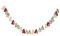 IMIKEYA 4 Ensembles Calendrier de Noël Calendrier de l'avent des fêtes de Calendrier de l'avent de noël Pochette Rangement Pochette de Rangement conteneurs de Stockage de