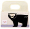3 Sprouts - Wickeltasche Organizer - Baby Windel Caddy für Wickelutensilien - Wickelkorb & Wickelorganizer für Wickeltisch - Praktischer Wickelcaddy - Windel Organizer Korb - Bär