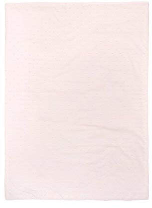 Nattou PURE Wende-Decke aus 100% Baumwolle, 100 x 75 cm, Rosa, 998048