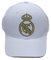 Real Madrid FC Rm3go19, Adultos Unisex Blanco/oro, Talla Única
