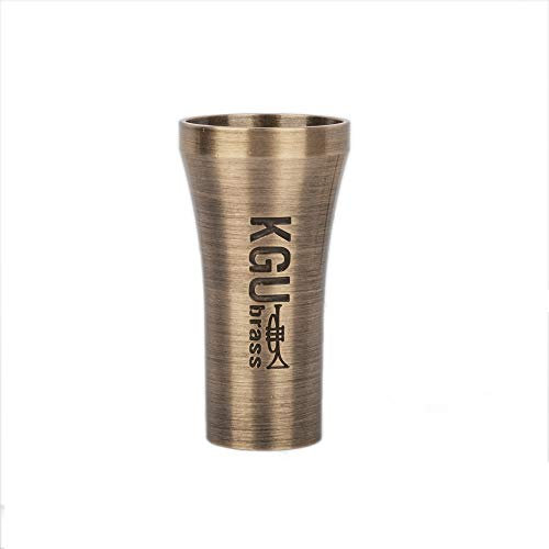 Trompetenmundstück-Booster Kgubrass Maßgefertigte Radius-Trompeten-Booster KGU Antik-Bronze-Lack