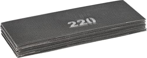 KOTARBAU® Lot de 20 grilles abrasives pour ponceuse placoplâtre pour le ponçage des cloisons sèches 220