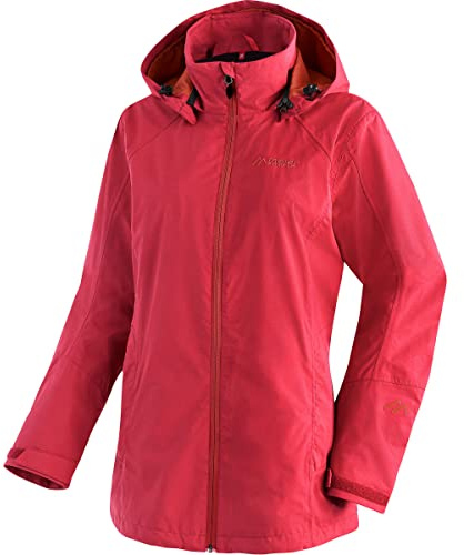 Maier Sports Damen Partu Long Jacke, Watermelon red, 52
