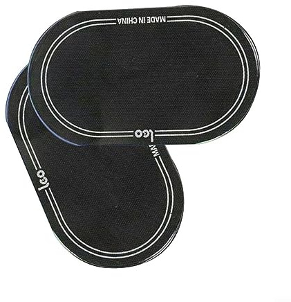 Bass Drumheads Patch, 2 Stück Bassdrum Patch Double Drum Pedal Patches Drum Pads Aufkleber für Drum Percussion Zubehör