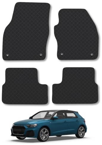Fits Audi A1 (2018+) Car mats Compatible Accessories Rubber 3mm