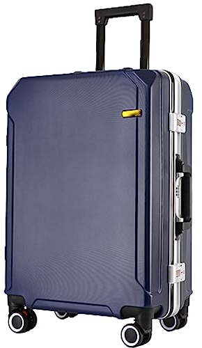 CASEGO 20 Zoll Trolley Koffer Zahlenschloss PC Material Universal Rad Koffer Unisex Geschäftsreisen Freizeitreisen (B 22 inch)