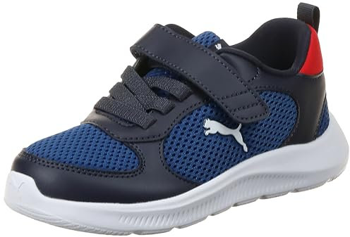 PUMA Fun Racer 2 AC+ PS Sneaker, New Navy White-Clyde ROYAL, 34 EU