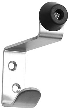 SHINEOFI Coat Hook Door Top Door Stop Premium Door Stop Household Supplies Multi-use Door Stopper Door Stopper with Hook Stainless Steel Door Stopper Door Bumper Anti-Collision Door Stopper