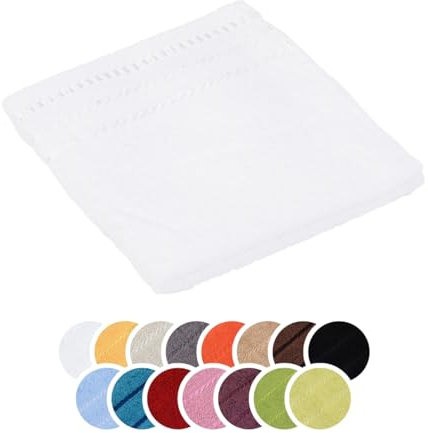 liebling Seiftuch, 100% Baumwolle, Serie Potsdam, 30 x 30 cm, 60 Grad waschbar, trocknergeeignet, Farbe: weiß
