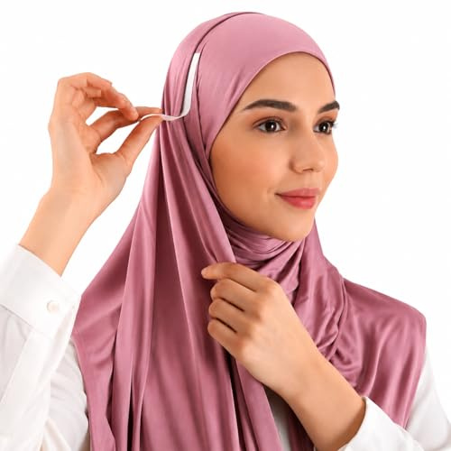 Oriental Trade Hijab Aufkleber - Die ultimative Hijab Pins Alternative | Sichere, rutschfeste, stofffreundliche Lösung für den Alltag, weiß, Einheitsgröße