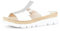 Gabor Damen Pantoletten, Frauen Slipper,Best Fitting,Slip-ons,Backless Slipper,Gartenschuhe,Sommerschuhe,sommerclogs,Weiss/Ice,41 EU / 7.5 UK