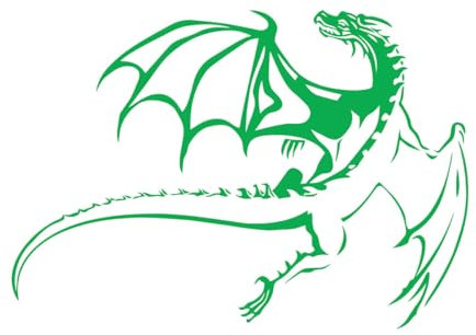 Wandtattoo „Fliegender Drache“, Kinderzimmer-Kunstdekoration, Wandsticker „Fliegender Drache“, Familie, Kinderzimmer, Naturdekor, entfernbare Aufkleber, groß – 57 x 81 cm