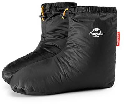 Naturehike Ultralight Duck Down Booties for Men Women, Warm Sleeping Socks