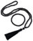 Wycian Männer Armband Lavastein Couple Armband 2 Stück Perlen Flex Schwarz Runde Form Lavastein 6mm Naturstein für Neujahr