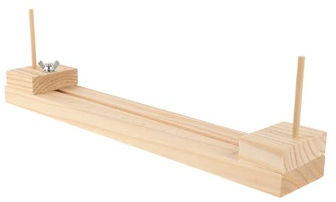 VICASKY Rahmen Zum Weben Von Armbändern Bastelschnur Armband Weben Fallschirm Armband Drahtvorrichtung Armbandbrett Zur Armbandherstellung Armband Webstuhl Strickerei FID Khaki Hölzern